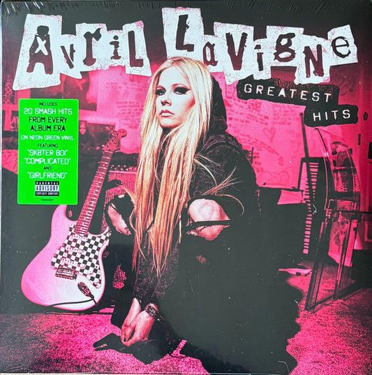 LAVIGNE, AVRIL - GREATEST HITS : 2LP NEON GREEN VINYL - LP