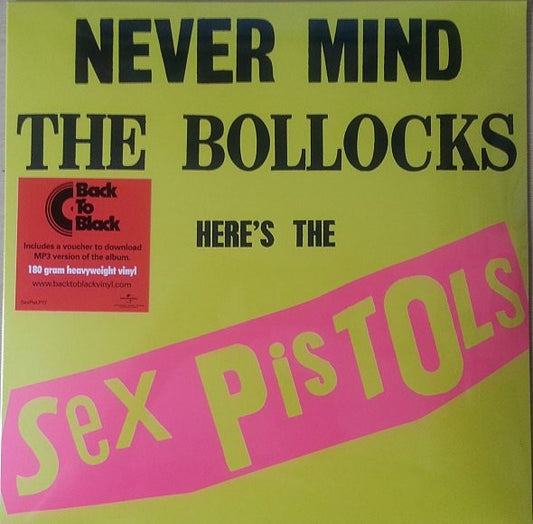 SEX PISTOLS - NEVER MIND THE BOLLOCKS: UK VERSION - LP