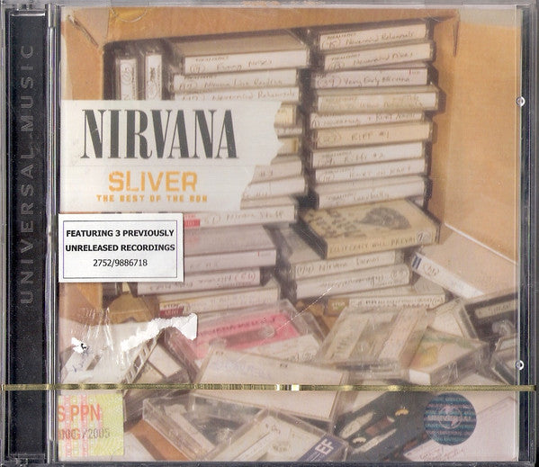 NIRVANA - SLIVER : BEST OF THE BOX + 3 UNRELEASED - CD