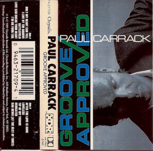 CARRACK, PAUL - GROOVE APPROVED (CASSETTE) - CS