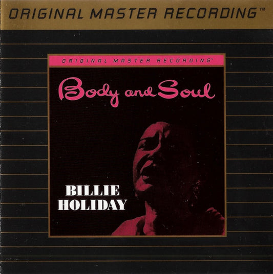 HOLIDAY, BILLY - BODY & SOUL : MFSL GOLD DISC - CD