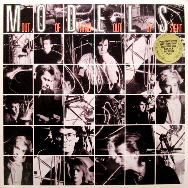 MODELS - OUT OF MIND OUT OF SIGHT (US EDITION) - LP