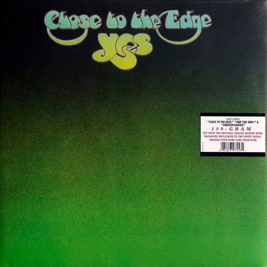 YES - CLOSE TO THE EDGE : ANALOGUE REMASTER - LP