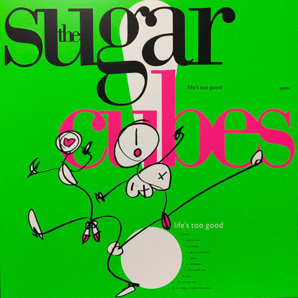 SUGARCUBES - LIFE'S TOO GOOD : CLEAR VINYL - LP