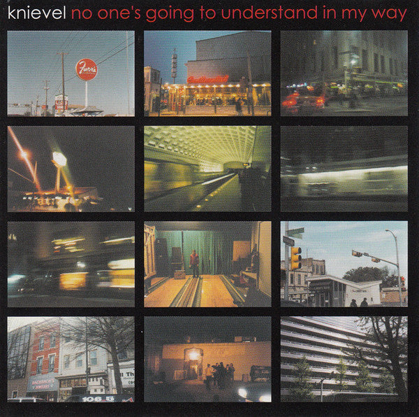 KNIEVEL - NO ONE'S GOING TO UNDERSTAND IN MY WAY - CD