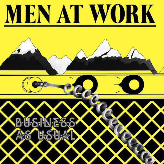 MEN AT WORK - BUSINESS AS USUAL : REMASTERED - LP