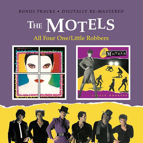 MOTELS - ALL FOUR ONE / LITTLE ROBBERS + 5 : 2CD - CD