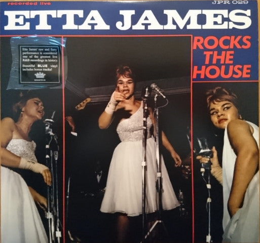 JAMES, ETTA - ROCKS THE HOUSE - LP