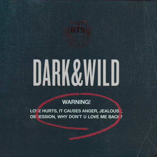 BTS - DARK & WILD : WITH BOOK & MORE (2024) - CD