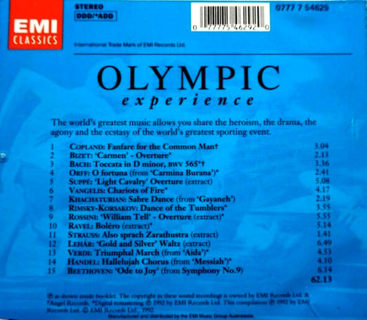 VARIOUS - OLYMPIC EXPERIENCE - CD