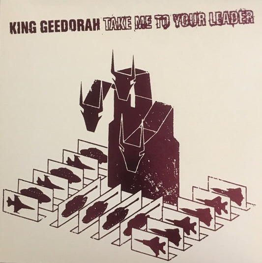 KING GEEDORAH (MF DOOM) - TAKE ME TO YOUR LEADER : RED 2LP SET - LP