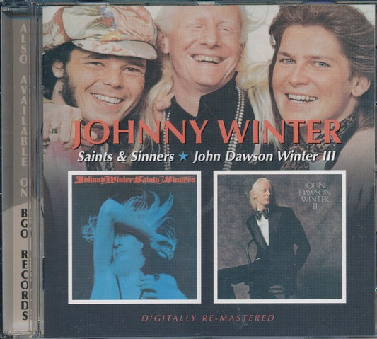 WINTER, JOHNNY - SAINTS & SINNERS / JOHN DAWSON W. III - CD