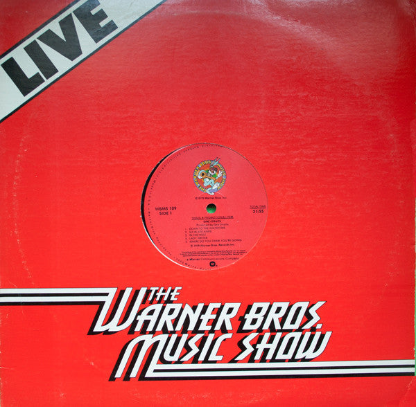 DIRE STRAITS - LIVE - WARNER BROS.MUSIC SHOW - LP