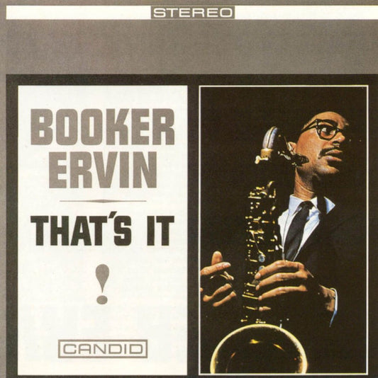 ERVIN, BOOKER - THAT'S IT! - CD