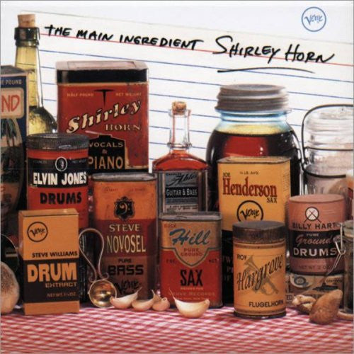 HORN, SHIRLEY - MAIN INGREDIENT - CD