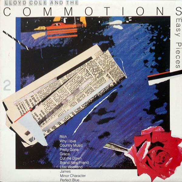COLE, LLOYD & THE COMMOTIONS - EASY PIECES (AUST.PRESS) - LP