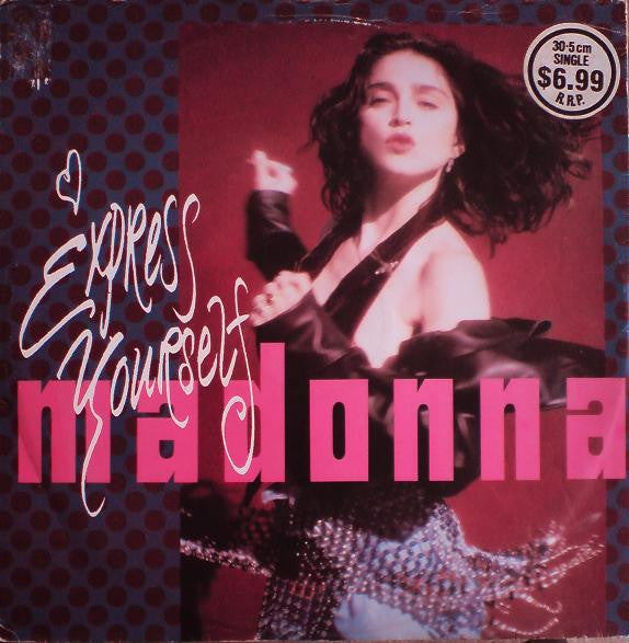 MADONNA - EXPRESS YOURSELF (AUST.MAXI SINGLE) - 12