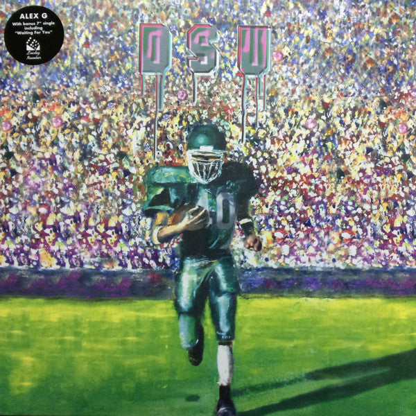 ALEX G - DSU : TRANSPARENT GREEN WITH PINK VINYL - LP