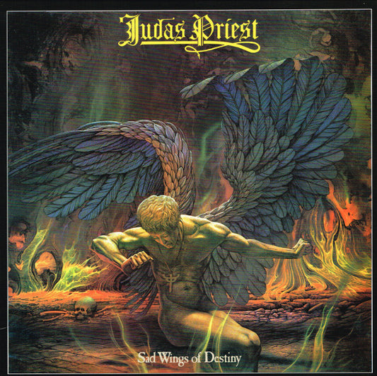 JUDAS PRIEST - SAD WINGS OF DESTINY : SILVER MARBLED - LP