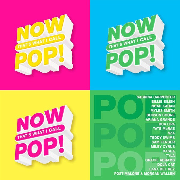 VARIOUS - NOW THAT'S WHAT I CALL ... POP! : 3LP - LP