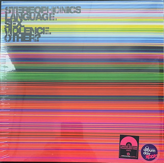 STEREOPHONICS - LANGUAGE SEX VIOLENCE OTHER? : PINK - LP