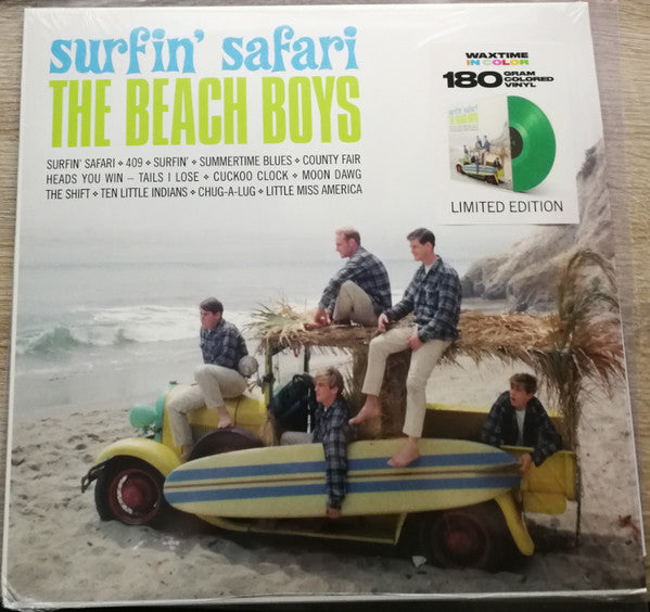 BEACH BOYS - SURFIN' SAFARI + 1 : GREEN VINYL - LP