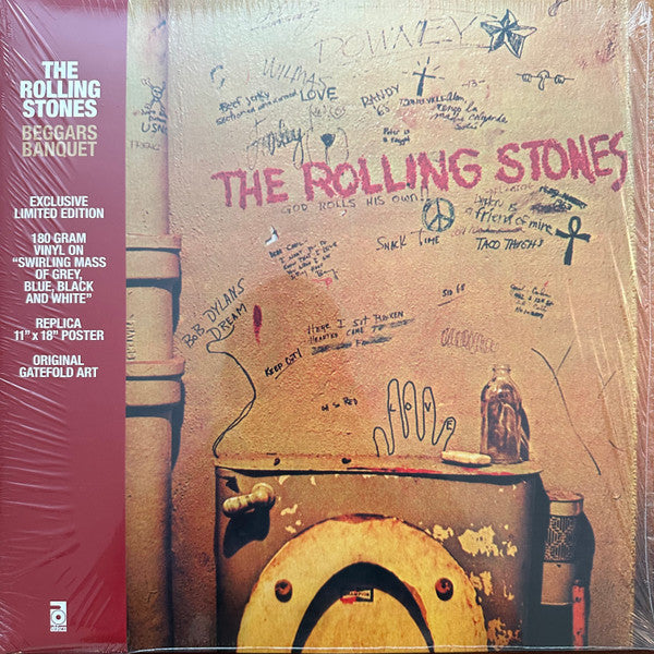 ROLLING STONES - BEGGARS BANQUET: SWIRL VINYL - LP