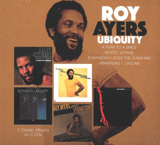 AYERS, ROY UBIQUITY - FIVE ALBUMS: 3CD SET - CD