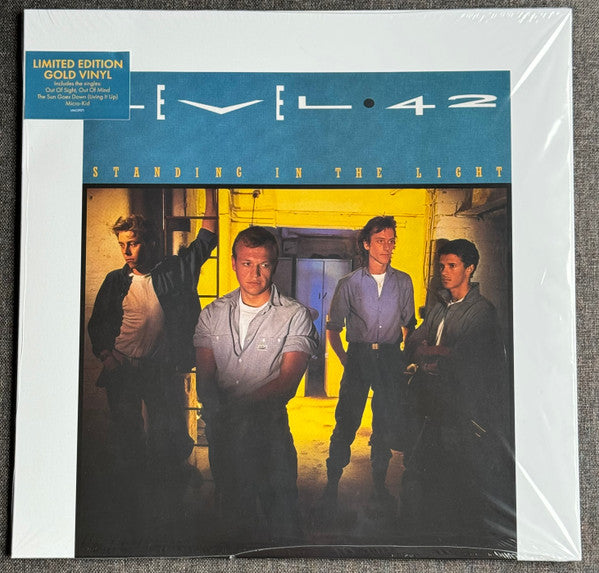 LEVEL 42 - STANDING IN THE LIGHT : GOLD VINYL - LP