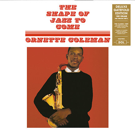 COLEMAN, ORNETTE - SHAPE OF JAZZ TO COME : ORANGE VINYL - LP