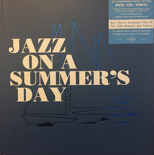 VARIOUS - JAZZ ON A SUMMER'S DAY: 2X10"+DVD+CD BOX - LP
