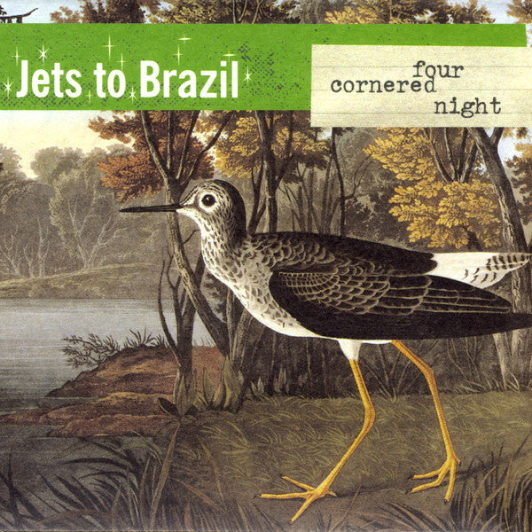 JETS TO BRAZIL - FOUR CORNERED NIGHT : CLEAR VINYL - LP