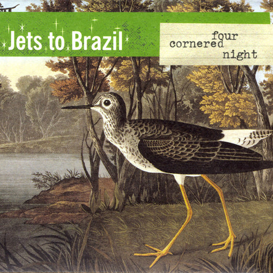 JETS TO BRAZIL - FOUR CORNERED NIGHT : CLEAR VINYL - LP