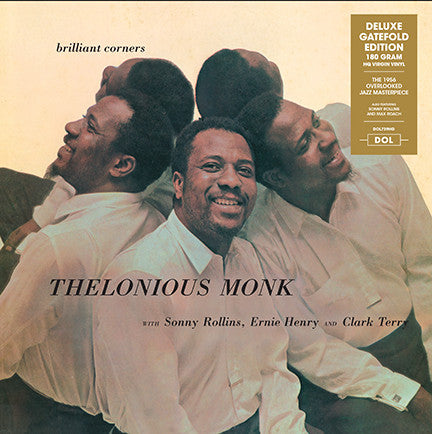 MONK, THELONIOUS & SONNY ROLLINS - BRILLIANT CORNERS : BLUE VINYL MONO - LP