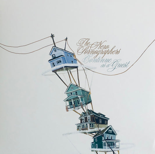 NEW PORNOGRAPHERS - CONTINUE AS A GUEST : GREEN/BLUE VINYL - LP