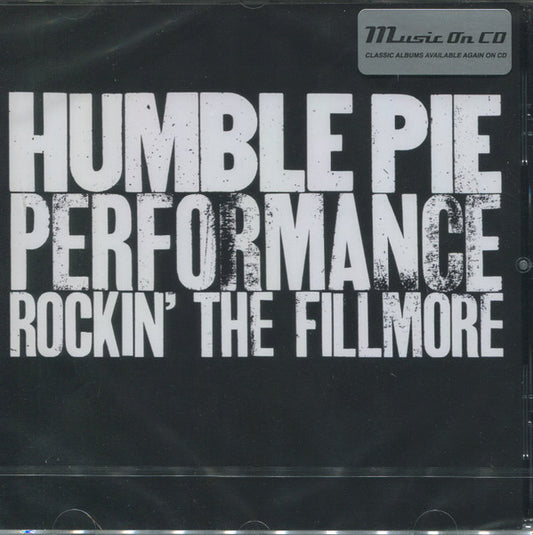 HUMBLE PIE - PERFORMANCE : ROCKIN' THE FILLMORE - CD