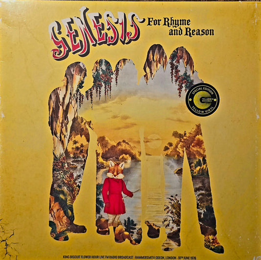 GENESIS - FOR RHYME & REASON : YELLOW VINYL - LP