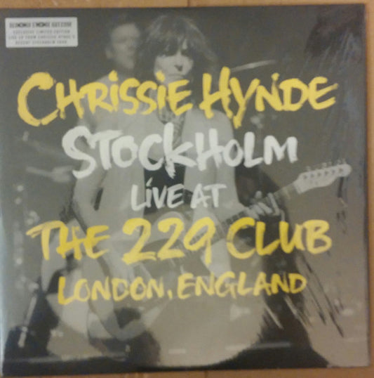 HYNDE, CHRISSIE - STOCKHOLM LIVE: WHITE VINYL - 10