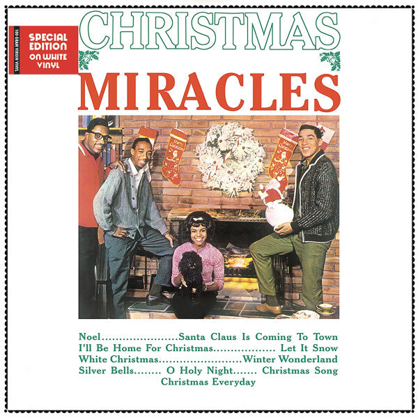 MIRACLES - CHRISTMAS WITH.. : WHITE VINYL - LP
