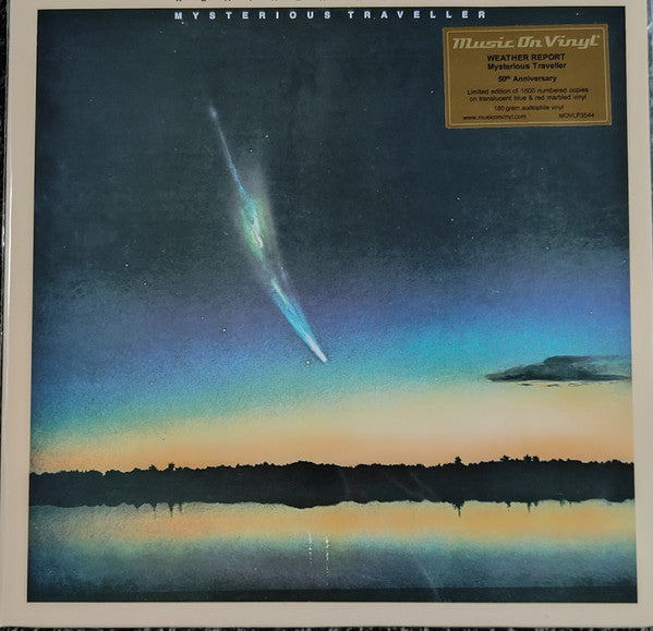 WEATHER REPORT - MYSTERIOUS TRAVELLER : BLUE MARBLE VINYL - LP