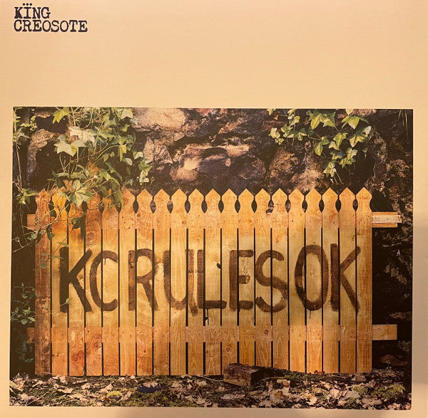 KING CREOSOTE - KC RULES OK : WHITE VINYL - LP