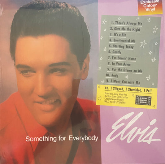 PRESLEY, ELVIS - SOMETHING FOR EVERYBODY : PURPLE - LP