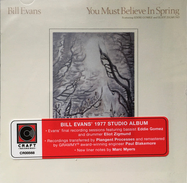 EVANS, BILL - YOU MUST BELIEVE IN SPRING : 3 BONUS - CD