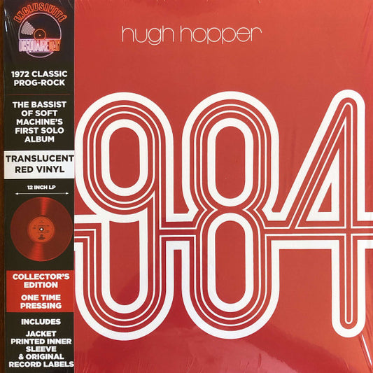 HOPPER, HUGH - 1984 : RED VINYL - LP