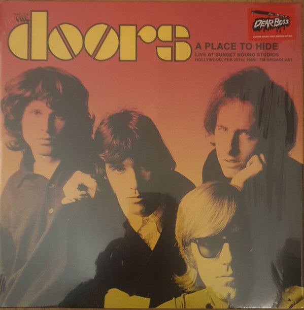 DOORS - PLACE TO HIDE : LIVE (ORANGE VINYL) - LP