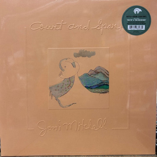 MITCHELL, JONI - COURT & SPARK : BOTTLE-GREEN CLEAR - LP