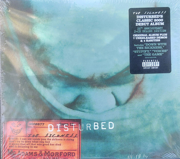 DISTURBED - SICKNESS : 2CD DELUXE EDITION - CD