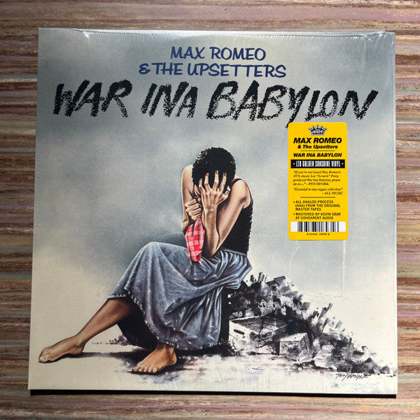ROMEO, MAX & THE UPSETTERS - WAR INA BABYLON: GOLDEN SUNSHINE VINYL - LP