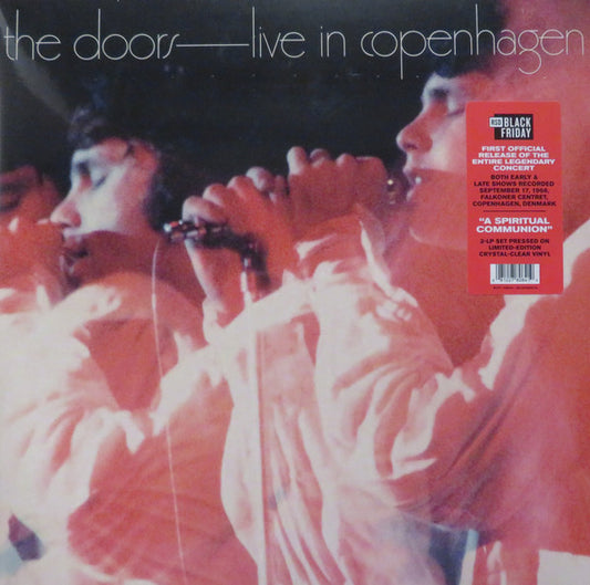DOORS - LIVE IN COPENHAGEN 1968 : CLEAR 2LP SET - LP