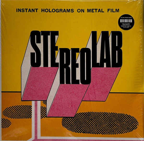 STEREOLAB - INSTANT HOLOGRAMS ON METAL FILM : CLEAR - LP